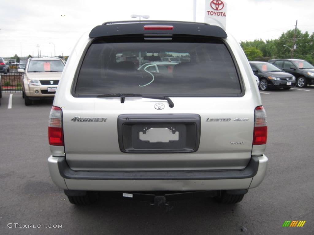 1999 4Runner Limited 4x4 - Millennium Silver Metallic / Oak photo #3