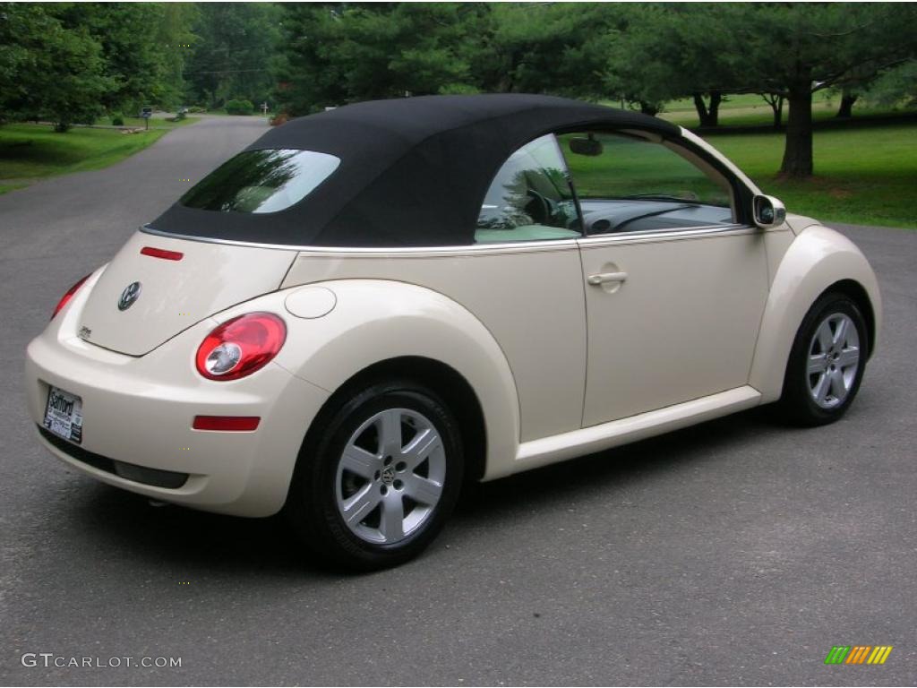 2007 New Beetle 2.5 Convertible - Harvest Moon Beige / Cream photo #3