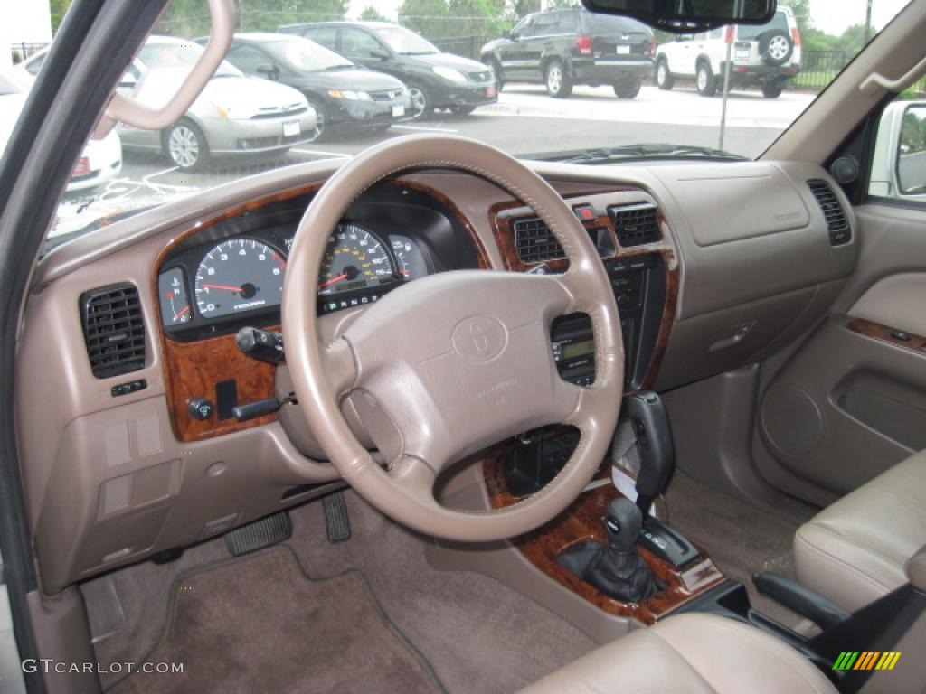 1999 4Runner Limited 4x4 - Millennium Silver Metallic / Oak photo #14