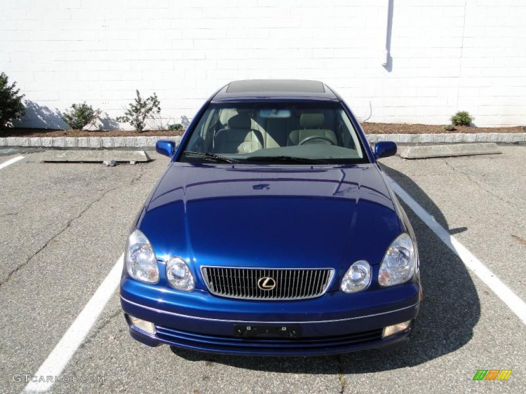 2000 GS 300 - Spectra Blue Mica / Ivory photo #4