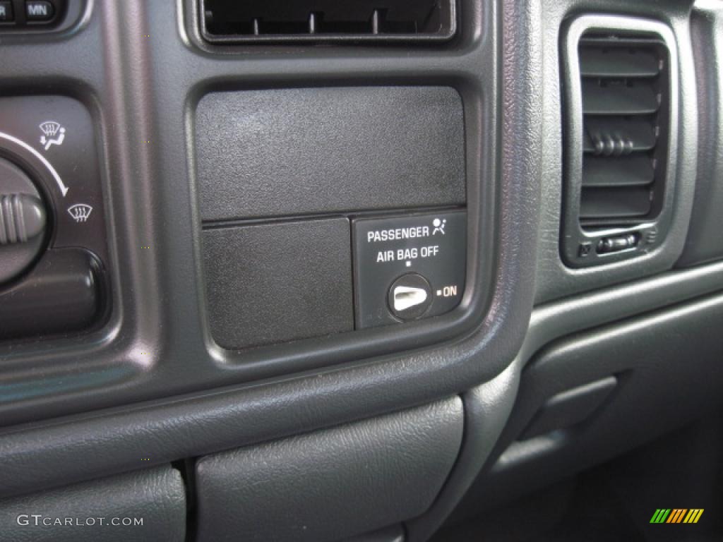 2002 Silverado 1500 LS Extended Cab - Light Pewter Metallic / Graphite Gray photo #20