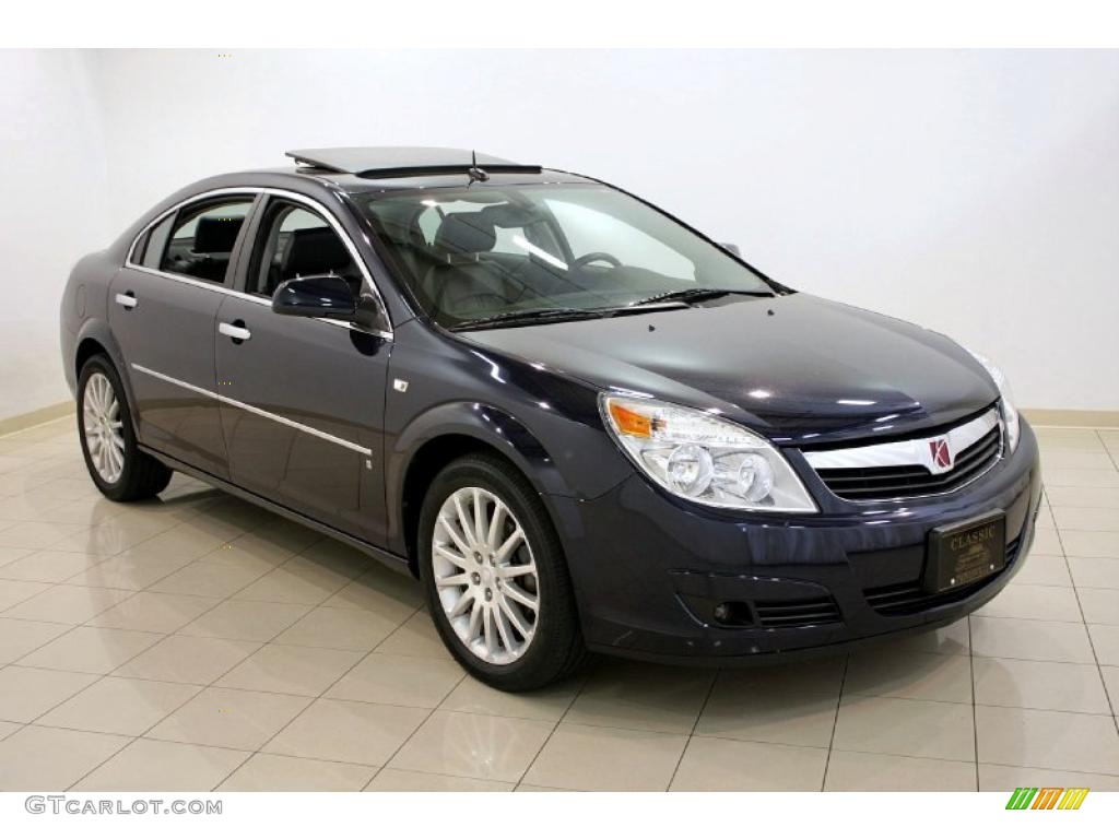2007 Aura XR - Midnight Blue Metallic / Black photo #1