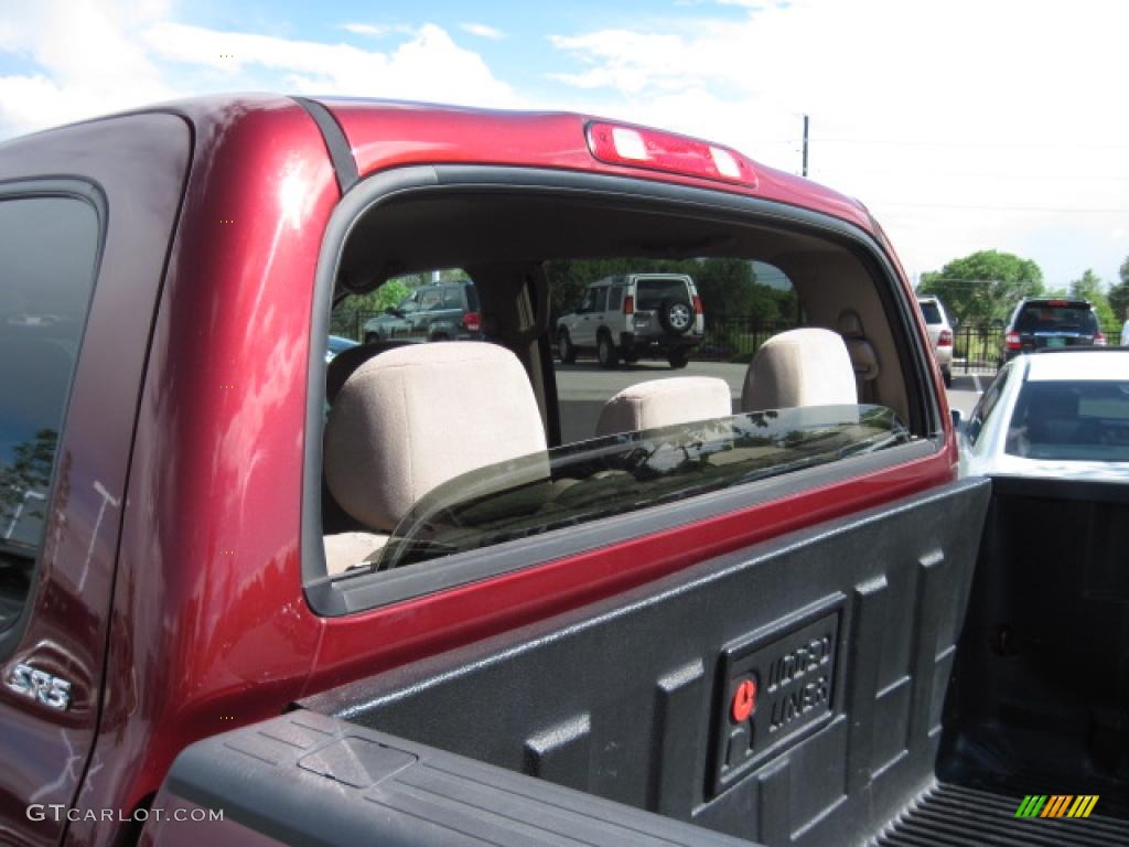 2004 Tundra SR5 Double Cab 4x4 - Salsa Red Pearl / Oak photo #28