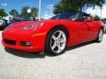 2005 Victory Red Chevrolet Corvette Convertible  photo #6