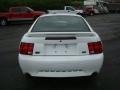 1999 Crystal White Ford Mustang GT Coupe  photo #4