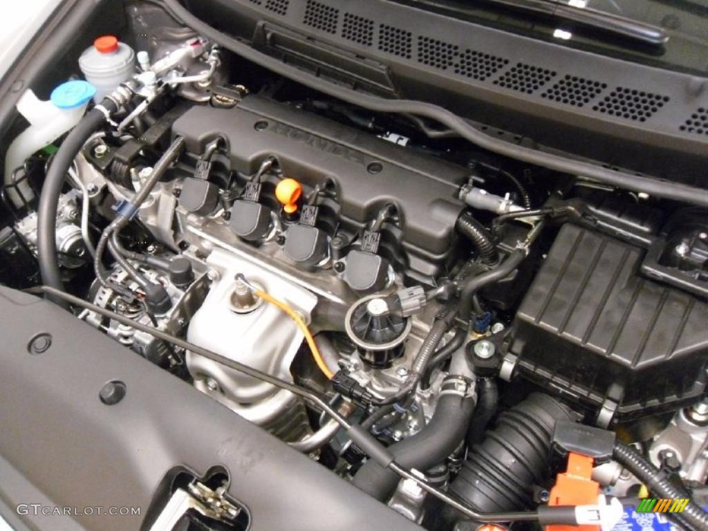2010 Civic LX Sedan - Urban Titanium Metallic / Beige photo #28