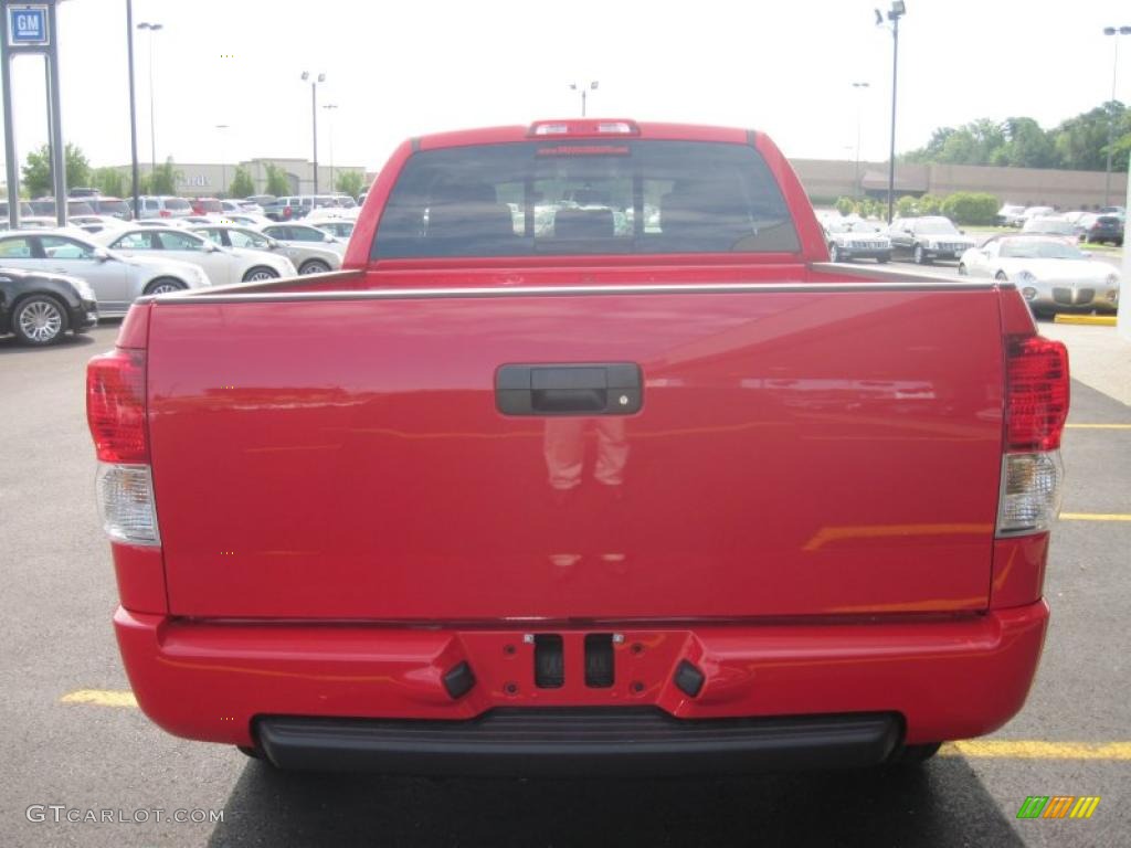 2010 Tundra TRD Sport Double Cab - Radiant Red / Black photo #8