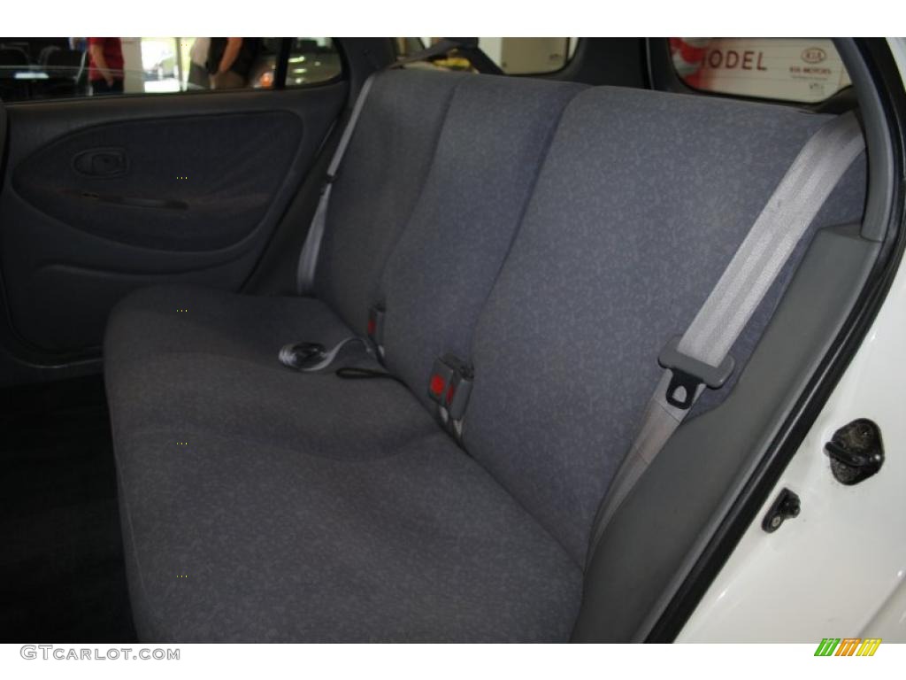 2000 Elantra GLS Wagon - Noble White / Gray photo #18