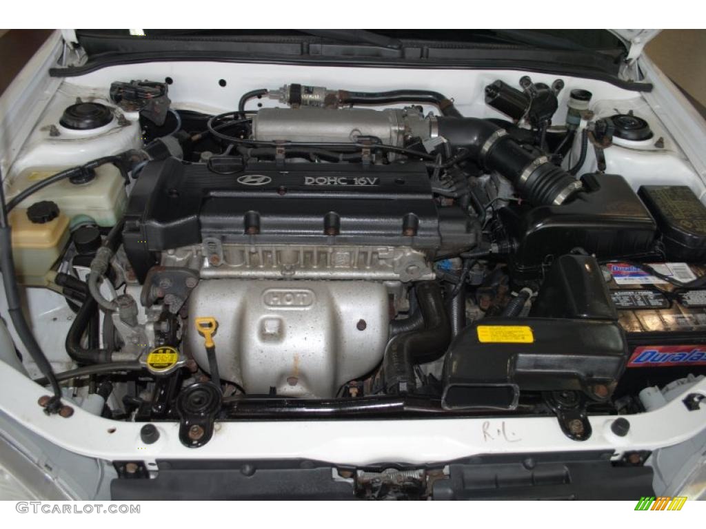 2000 Elantra GLS Wagon - Noble White / Gray photo #23