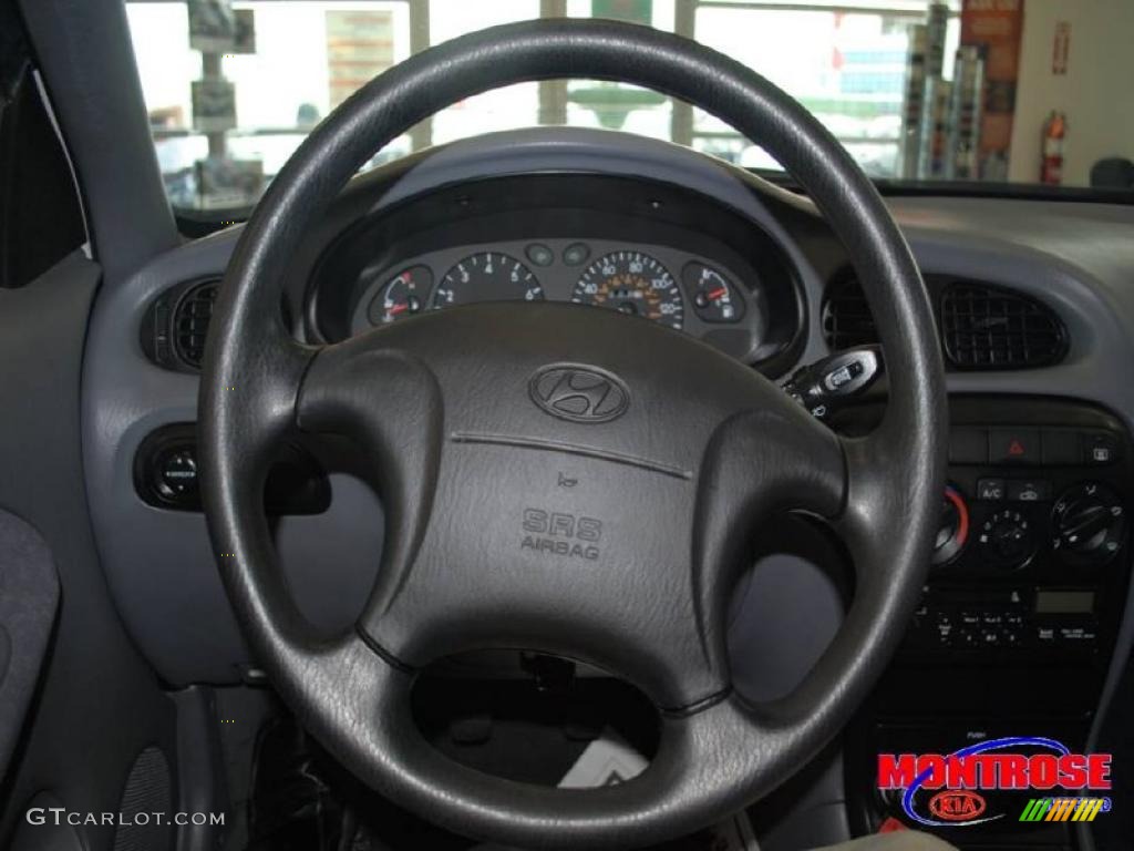 2000 Elantra GLS Wagon - Noble White / Gray photo #32