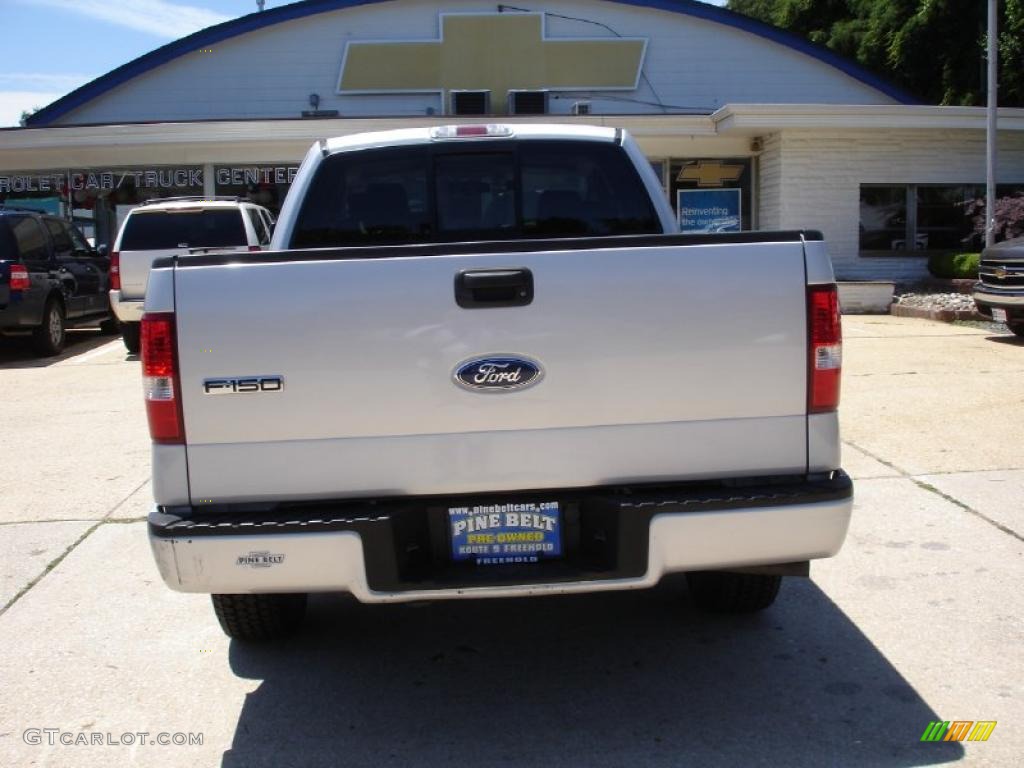 2006 F150 STX SuperCab - Silver Metallic / Medium/Dark Flint photo #5