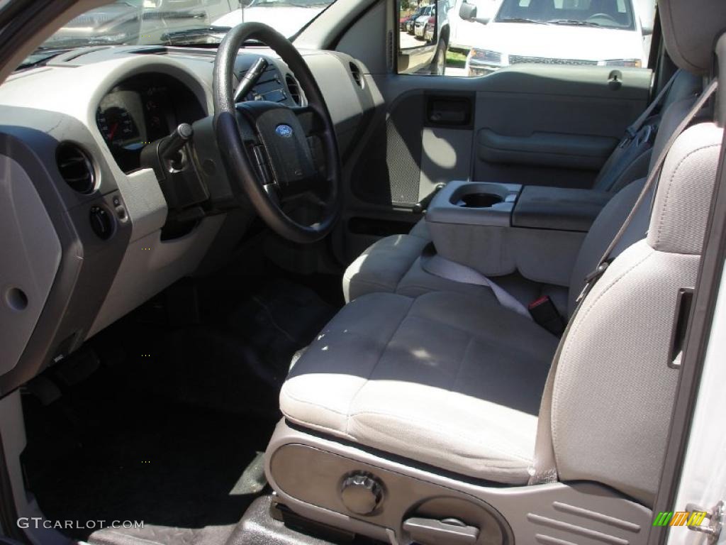 2006 F150 STX SuperCab - Silver Metallic / Medium/Dark Flint photo #10