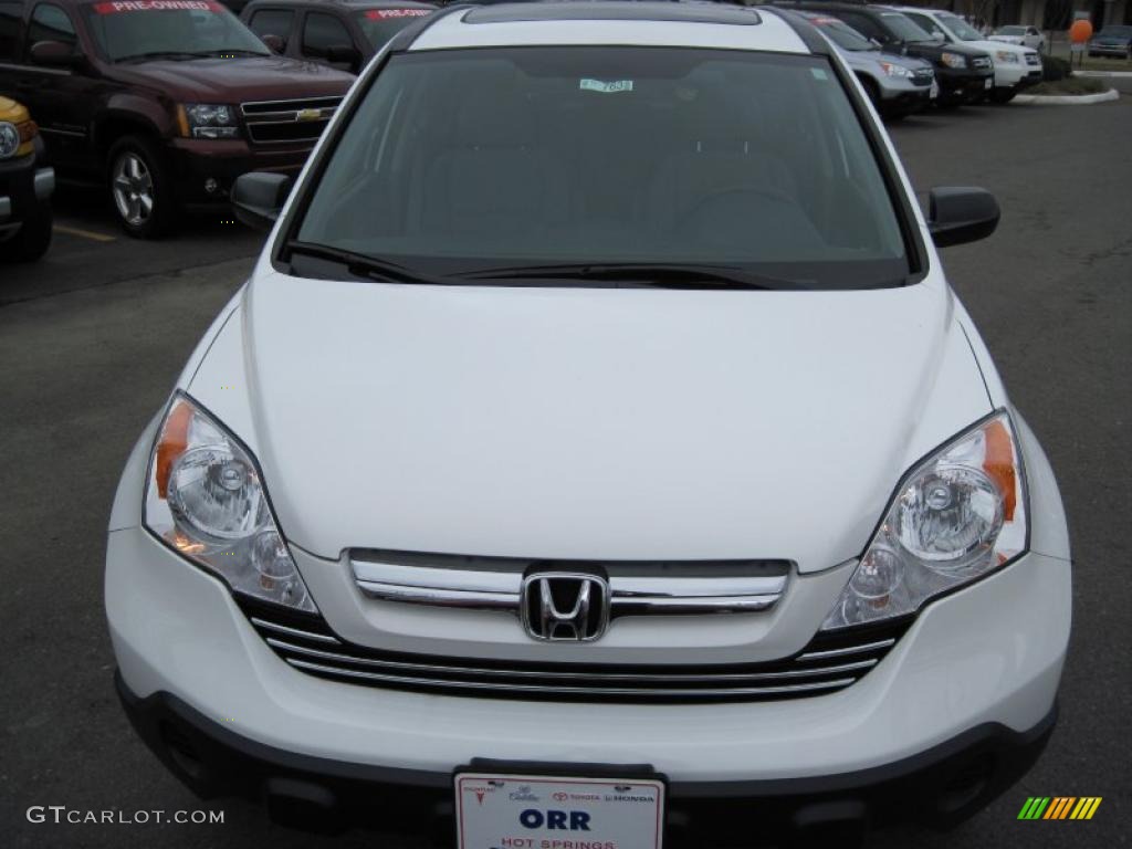 2010 CR-V EX - Taffeta White / Gray photo #2