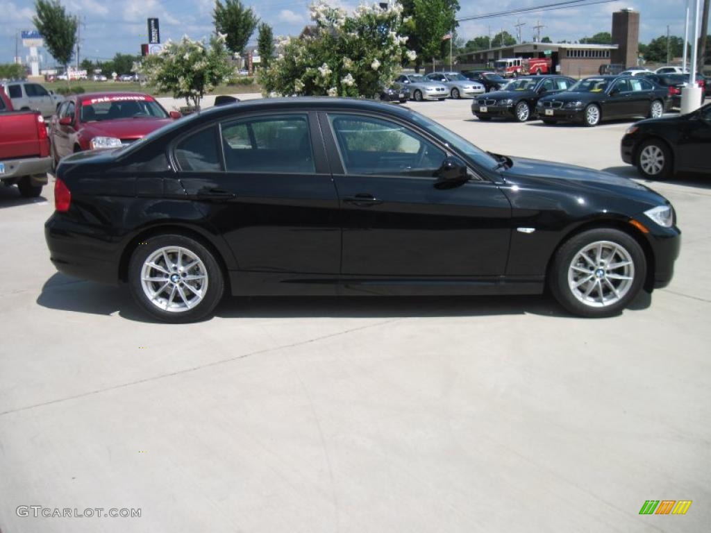 2010 3 Series 328i Sedan - Jet Black / Black photo #4