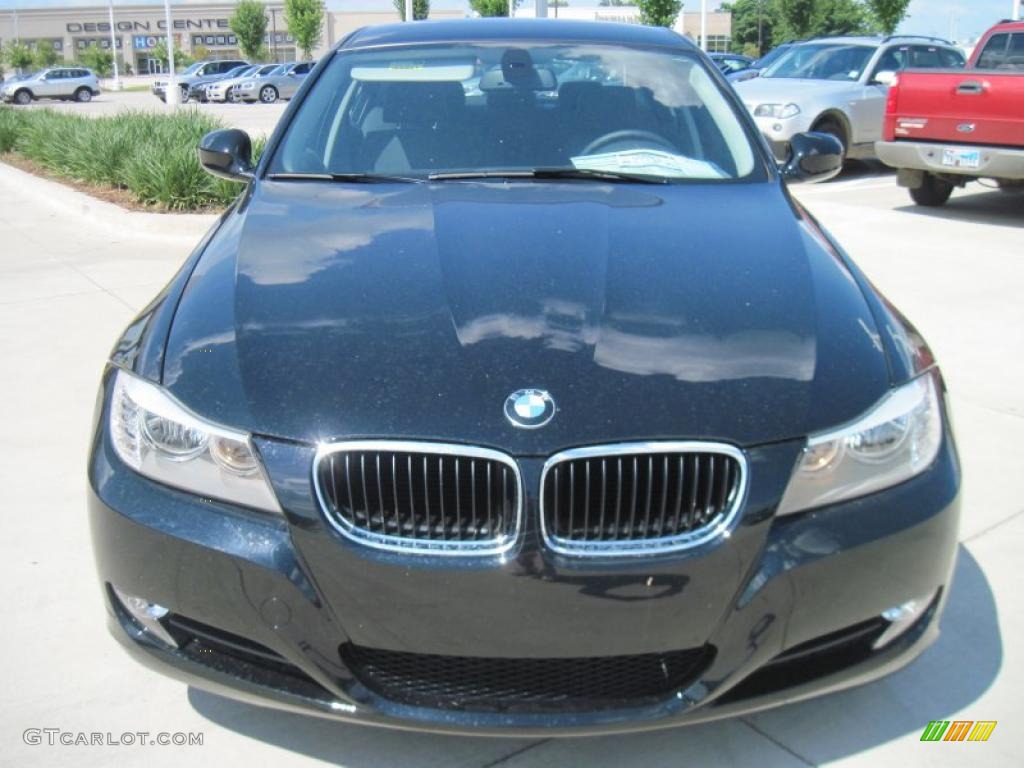 2010 3 Series 328i Sedan - Jet Black / Black photo #5