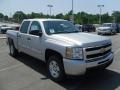 2010 Sheer Silver Metallic Chevrolet Silverado 1500 LT Crew Cab  photo #5