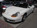 2000 Biarritz White Porsche Boxster   photo #1