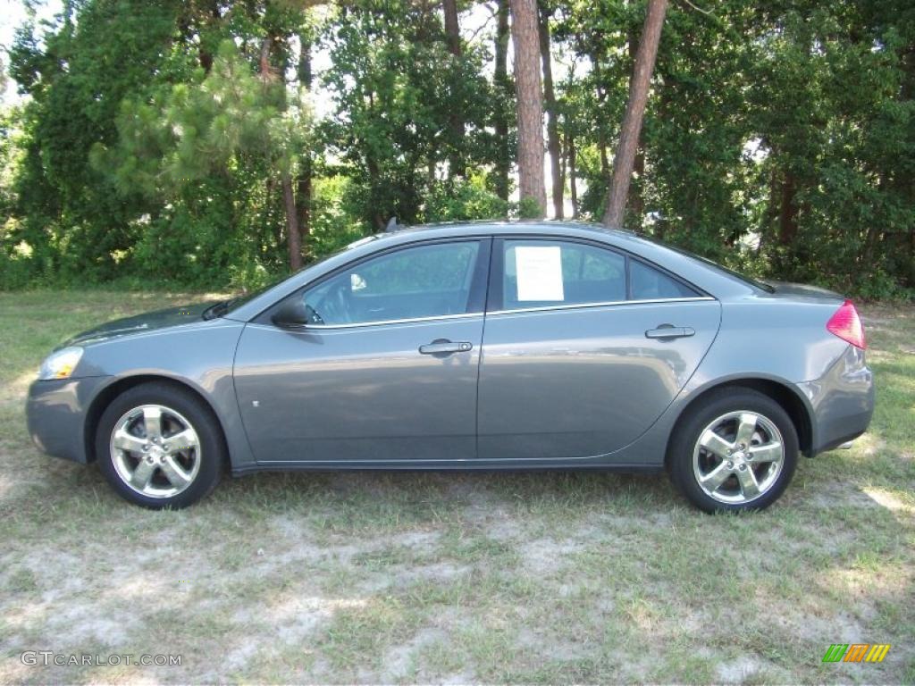 2008 G6 GT Sedan - Dark Steel Gray Metallic / Ebony Black photo #1
