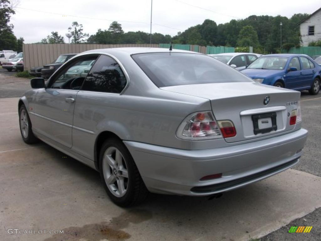 2001 3 Series 325i Convertible - Titanium Silver Metallic / Grey photo #5