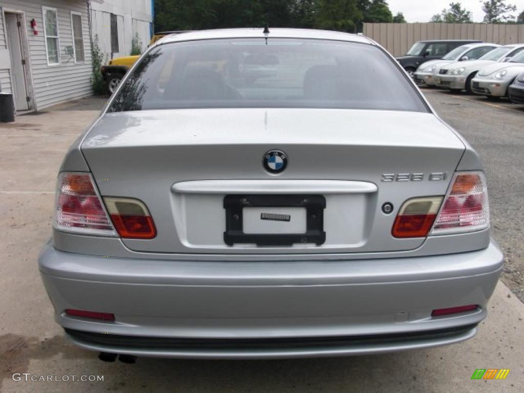 2001 3 Series 325i Convertible - Titanium Silver Metallic / Grey photo #6