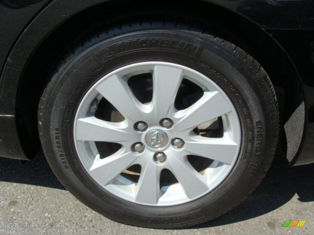 2007 Camry XLE - Black / Bisque photo #14