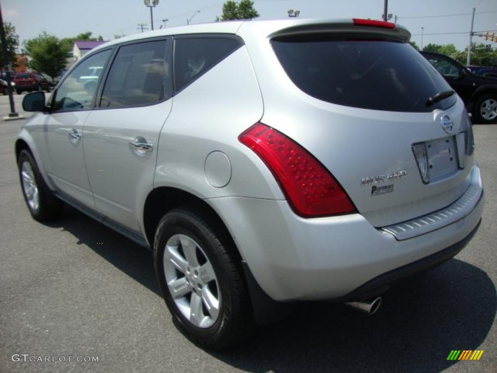 2007 Murano SE AWD - Brilliant Silver Metallic / Charcoal photo #3