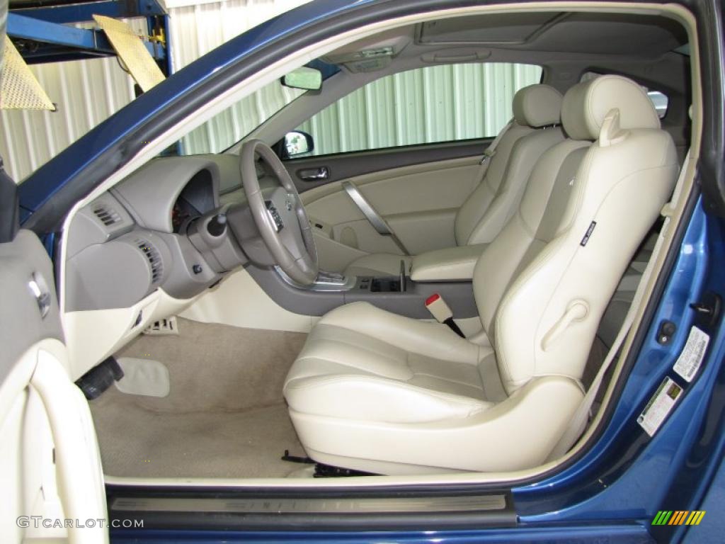 Wheat Beige Interior 2007 Infiniti G 35 Coupe Photo #31510984