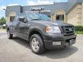 2005 Dark Shadow Grey Metallic Ford F150 STX SuperCab  photo #1