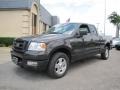 2005 Dark Shadow Grey Metallic Ford F150 STX SuperCab  photo #3