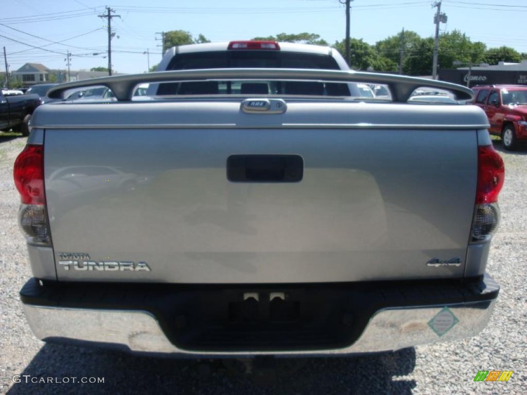 2007 Tundra SR5 TRD Double Cab 4x4 - Silver Sky Metallic / Graphite Gray photo #5