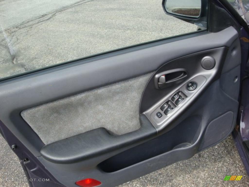 2002 Elantra GLS Sedan - Midnight Gray / Gray photo #11