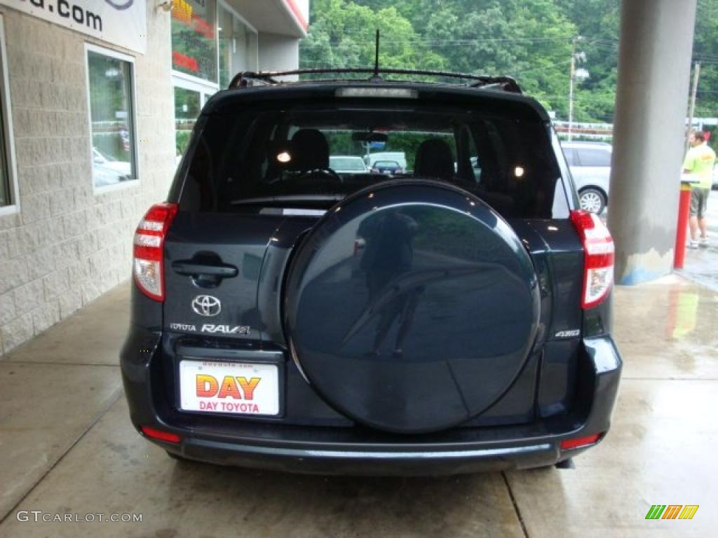 2010 RAV4 I4 4WD - Black Forest Pearl / Ash Gray photo #3