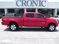 2007 Radiant Red Toyota Tacoma V6 TRD Sport Double Cab 4x4  photo #1