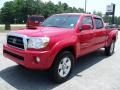 2007 Radiant Red Toyota Tacoma V6 TRD Sport Double Cab 4x4  photo #4