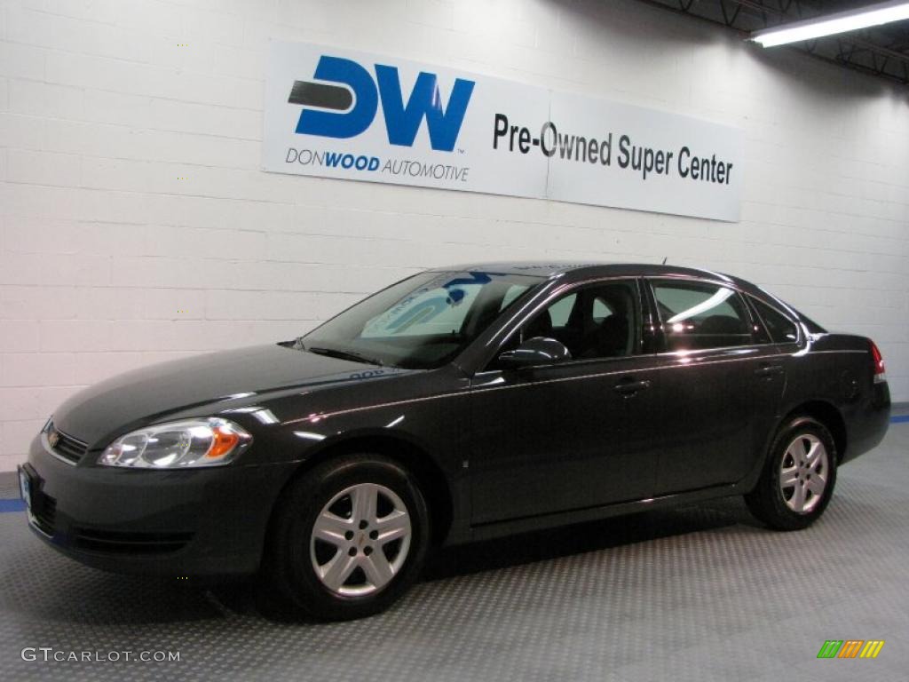 2008 Impala LS - Black / Ebony Black photo #2