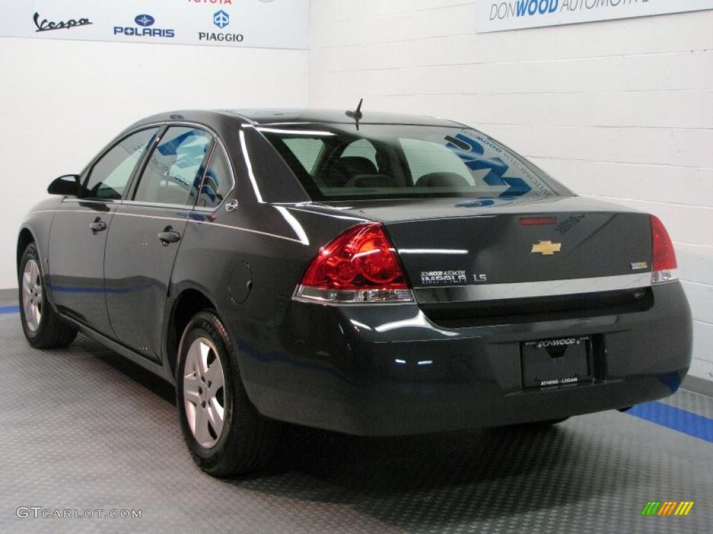 2008 Impala LS - Black / Ebony Black photo #3