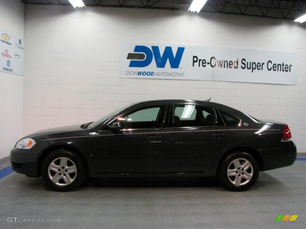 2008 Impala LS - Black / Ebony Black photo #5