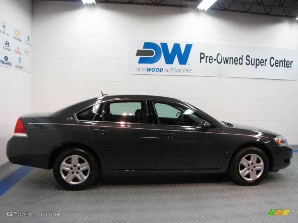 2008 Impala LS - Black / Ebony Black photo #6