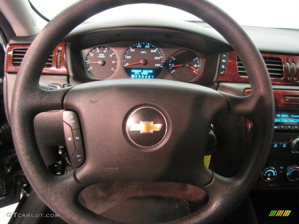 2008 Impala LS - Black / Ebony Black photo #16