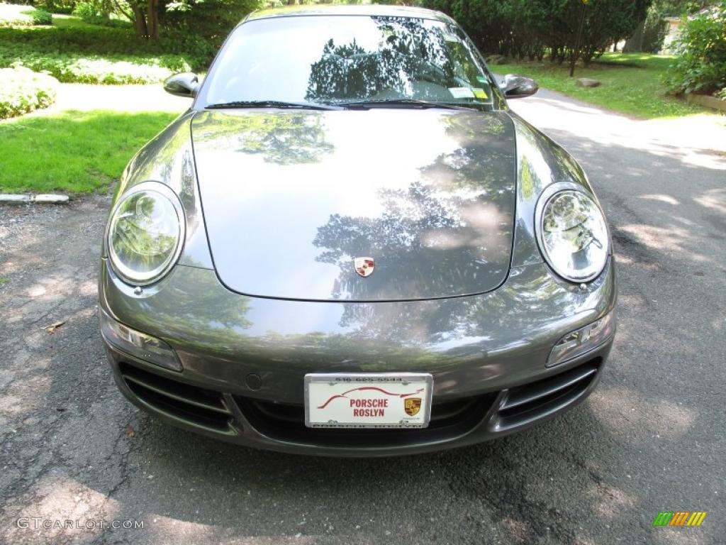 2007 911 Carrera Coupe - Slate Grey Metallic / Stone Grey photo #2