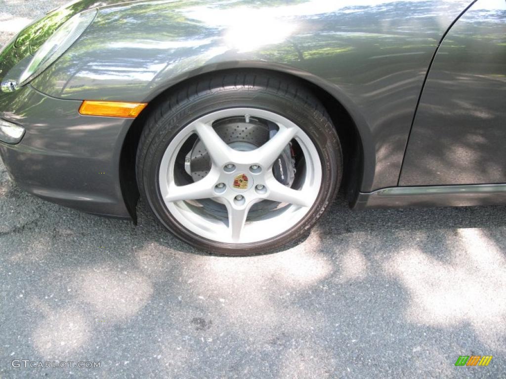 2007 911 Carrera Coupe - Slate Grey Metallic / Stone Grey photo #10