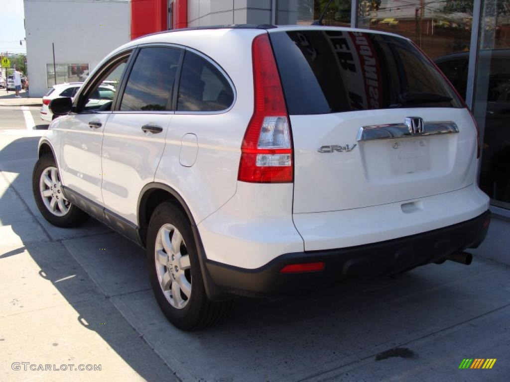 2007 CR-V EX 4WD - Taffeta White / Ivory photo #6
