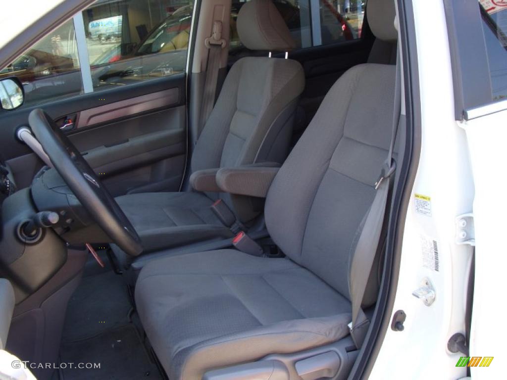 2007 CR-V EX 4WD - Taffeta White / Ivory photo #14