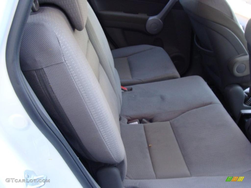 2007 CR-V EX 4WD - Taffeta White / Ivory photo #16