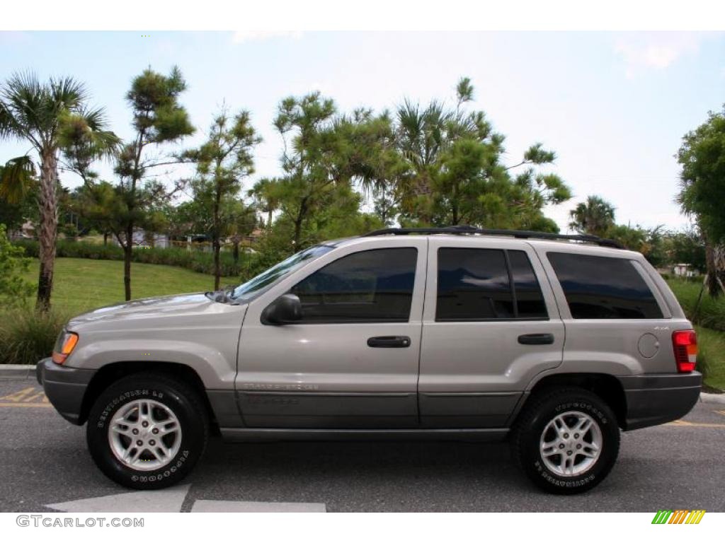 2000 Grand Cherokee Laredo 4x4 - Champagne Pearlcoat / Agate photo #3