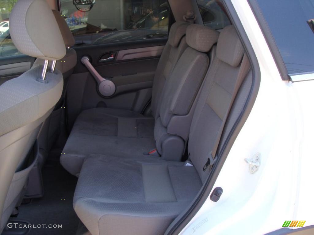2007 CR-V EX 4WD - Taffeta White / Ivory photo #17