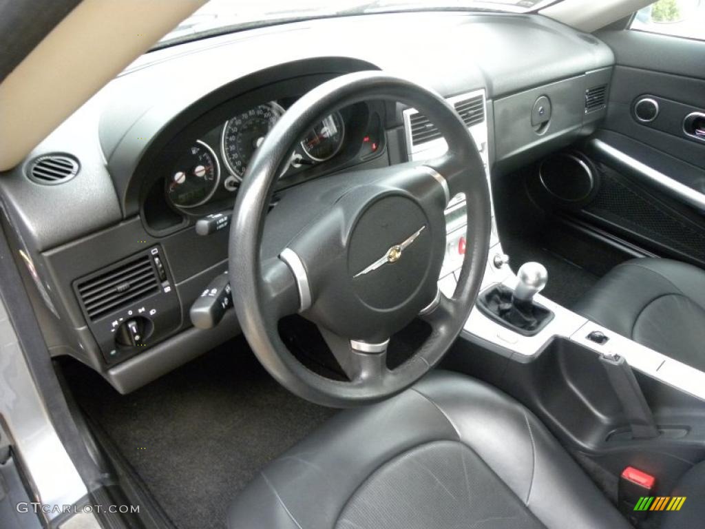 2004 Chrysler Crossfire Limited Coupe Dark Slate Gray Dashboard Photo #31518120