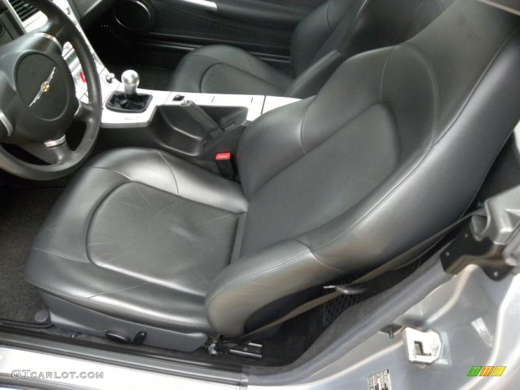 Dark Slate Gray Interior 2004 Chrysler Crossfire Limited Coupe Photo #31518136