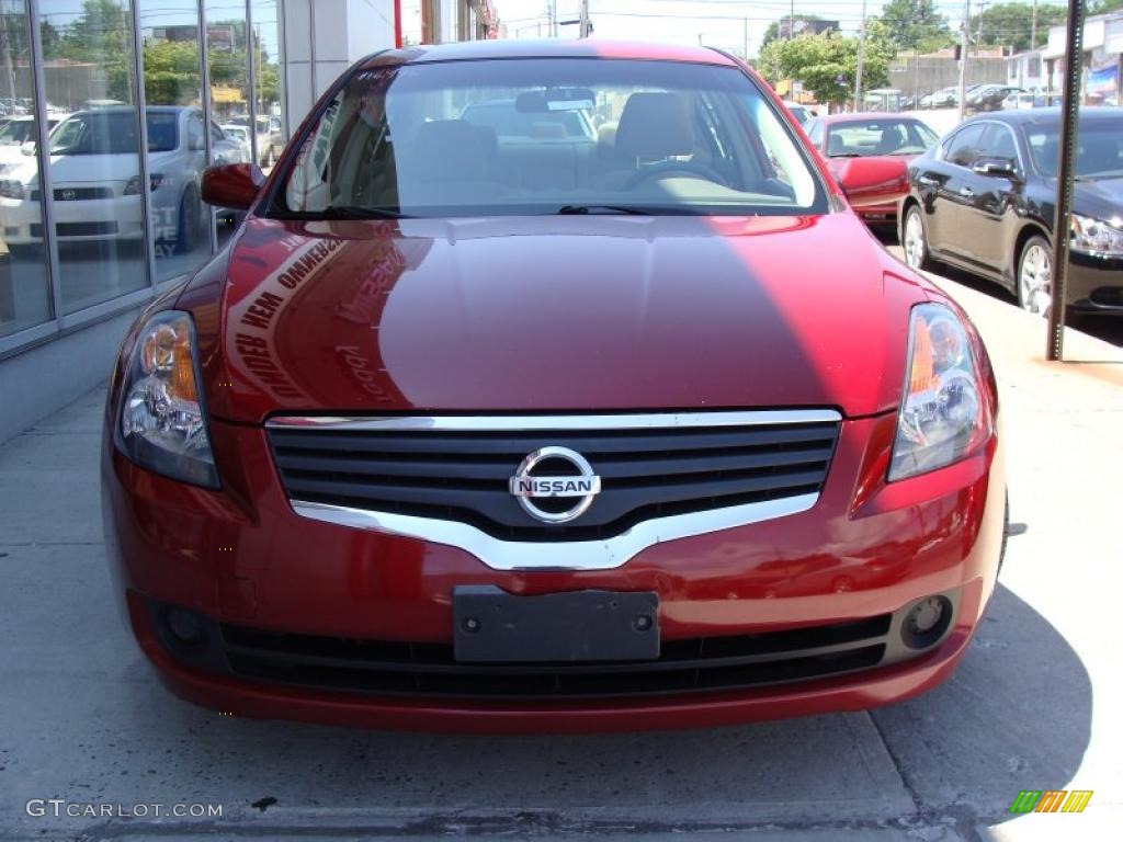 2007 Altima 2.5 S - Sonoma Sunset Metallic / Blond photo #2