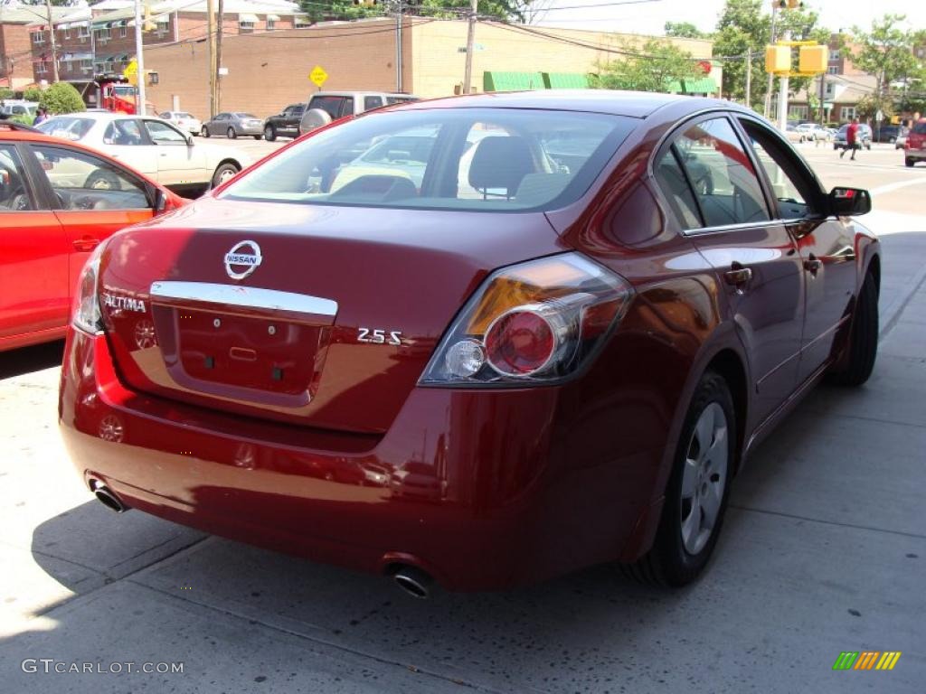 2007 Altima 2.5 S - Sonoma Sunset Metallic / Blond photo #4